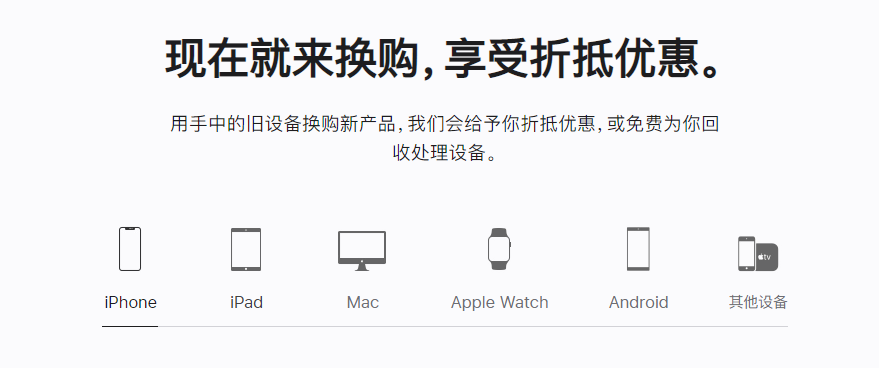 甘洛苹果手机维修分享iPhone以旧换新的去处 