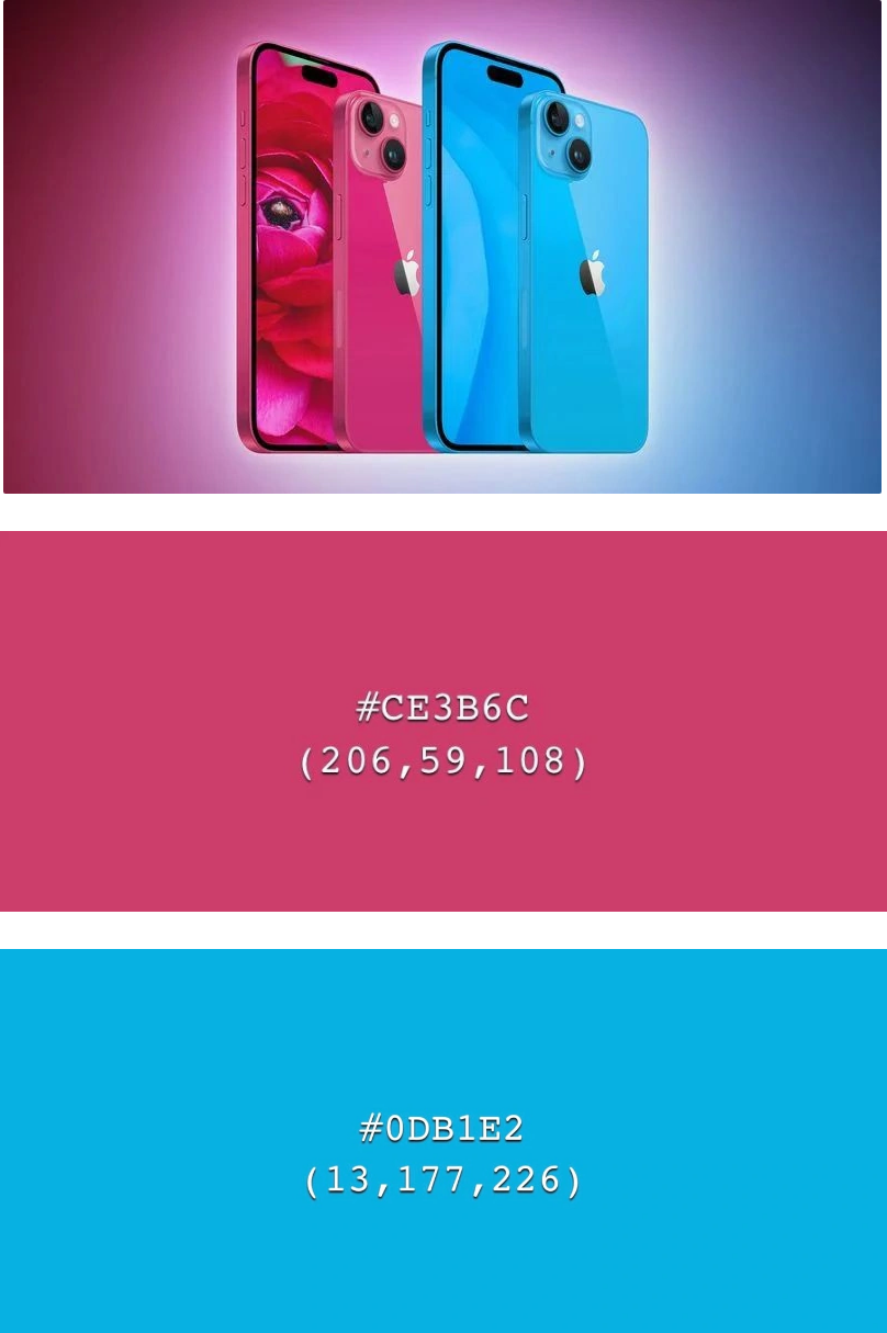 甘洛苹果维修网点分享iPhone 15 系列手机有哪些配色 